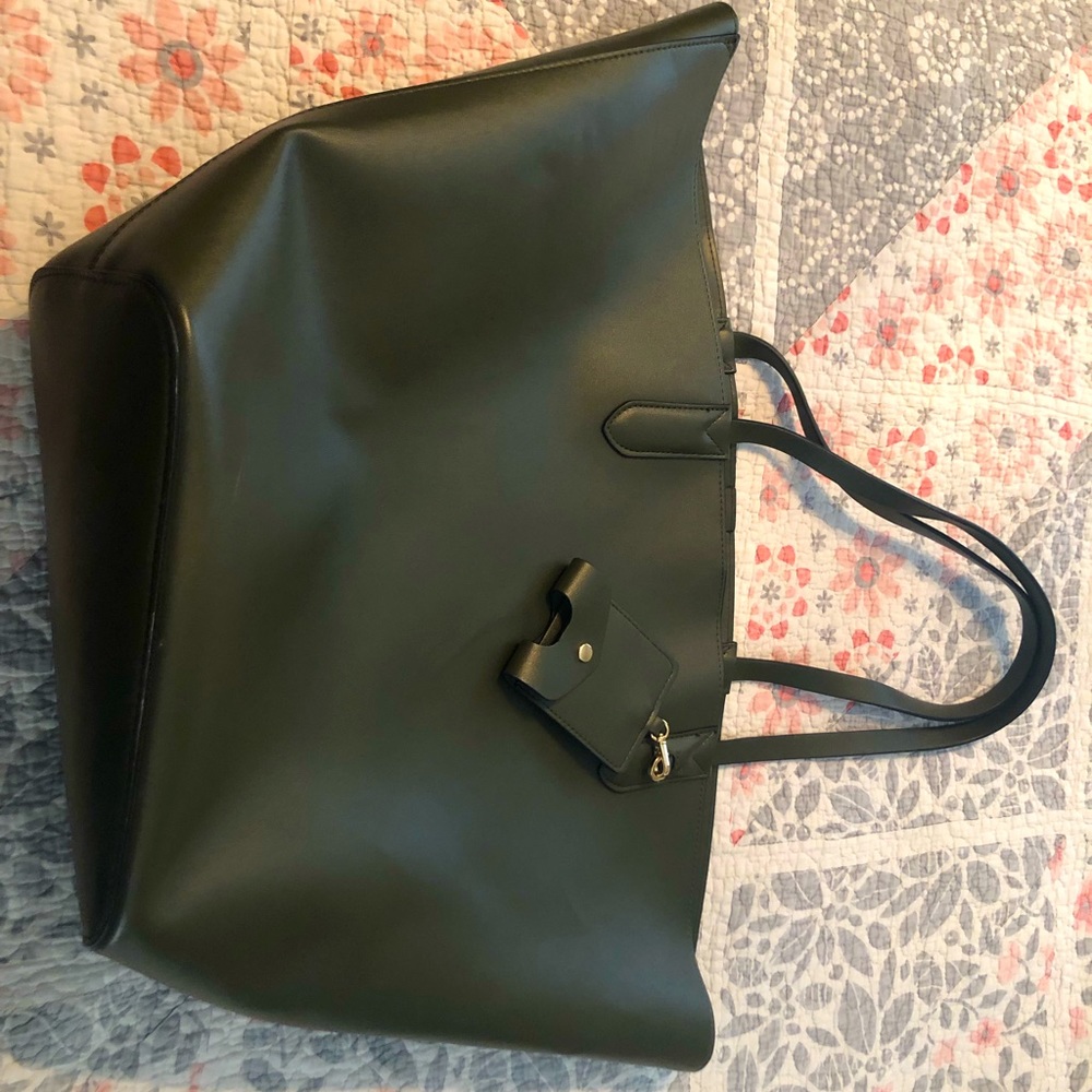 A New Day Large Oversized Tote Olive Green